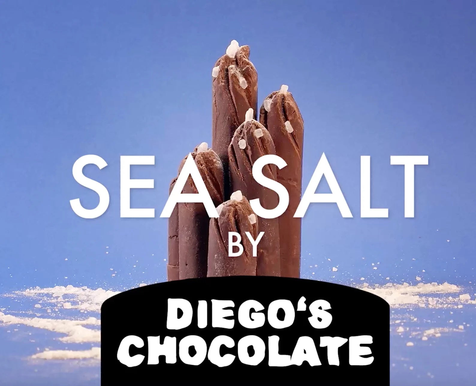 Sea Salt Dark Chocolate Roll | 75% Fire-Roasted Cacao