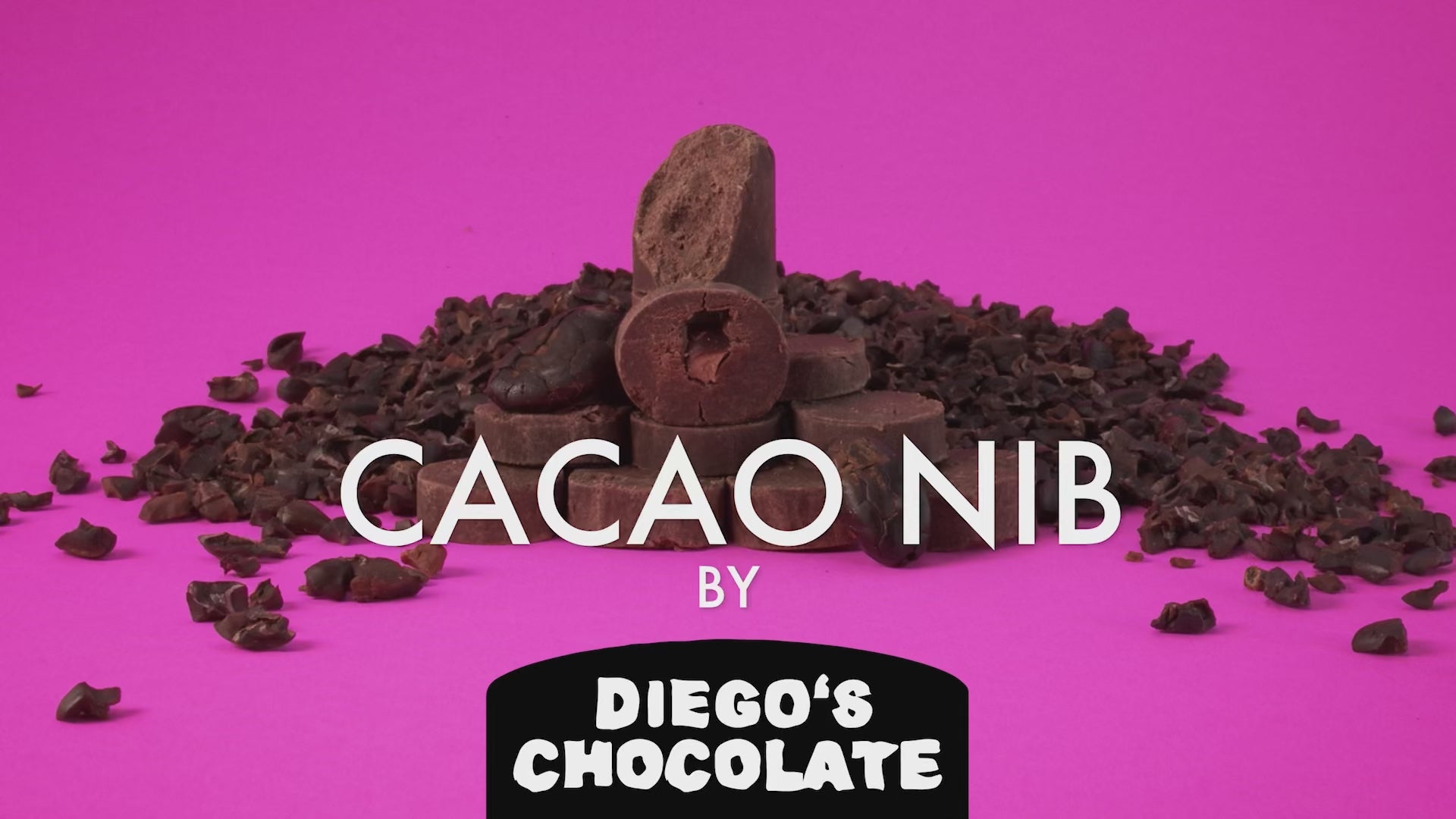 Cacao Nib Chocolate Roll | 80% Diego's Darkest