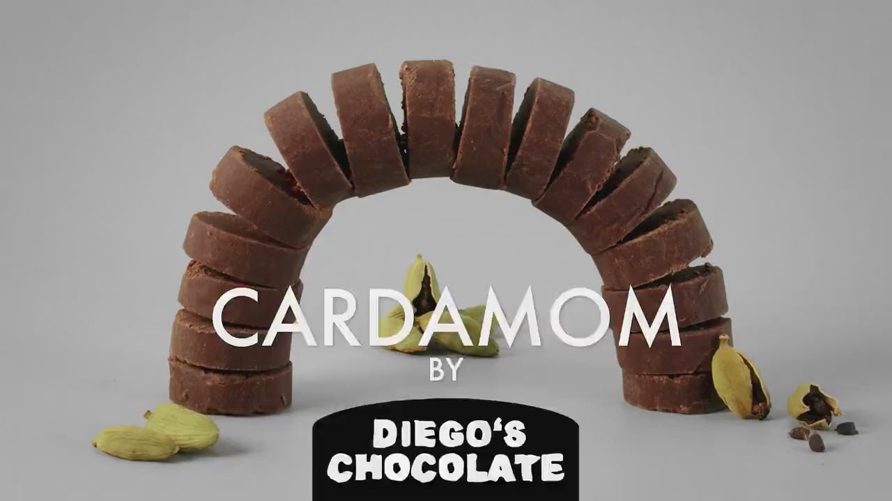 Hand-Rolled Cardamom Dark Chocolate | Diego's Signature
